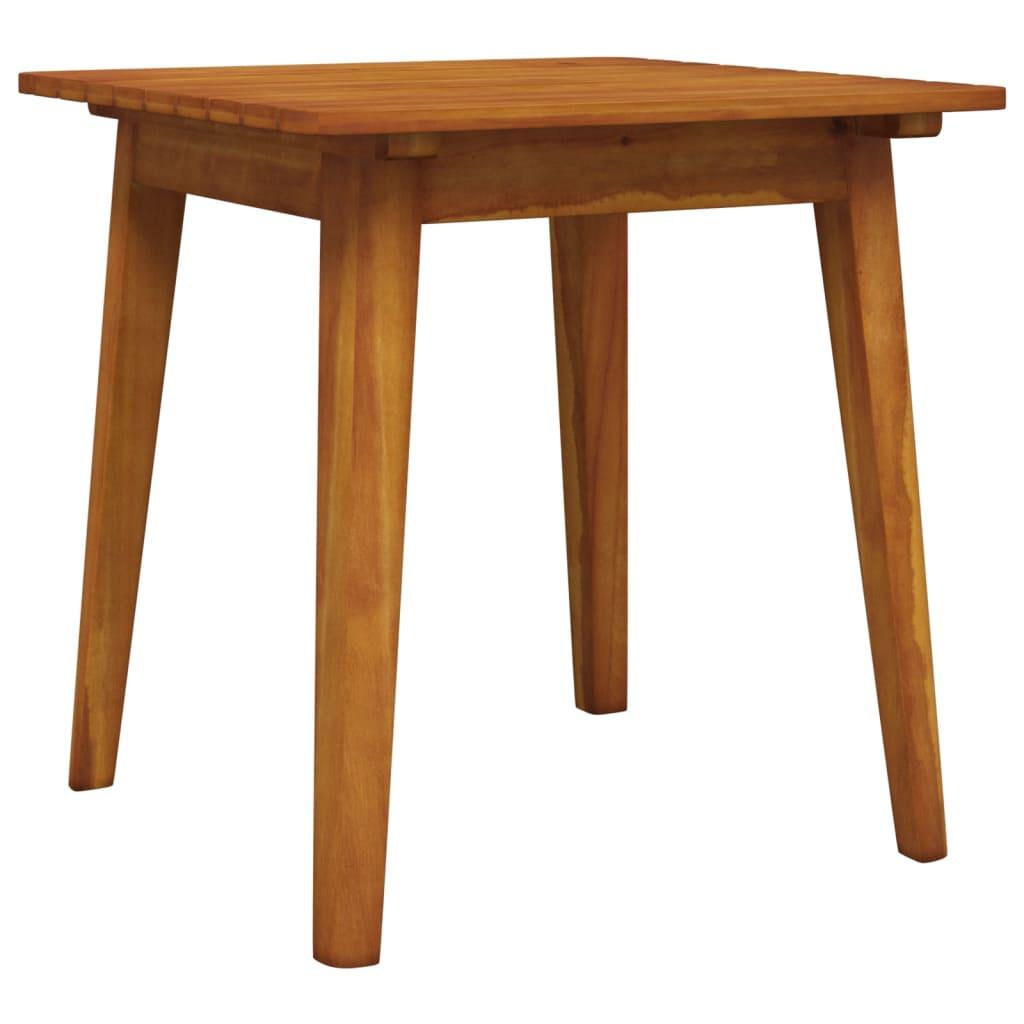 3 Piece Bistro Set Solid Acacia Wood at Set Shop and Smile