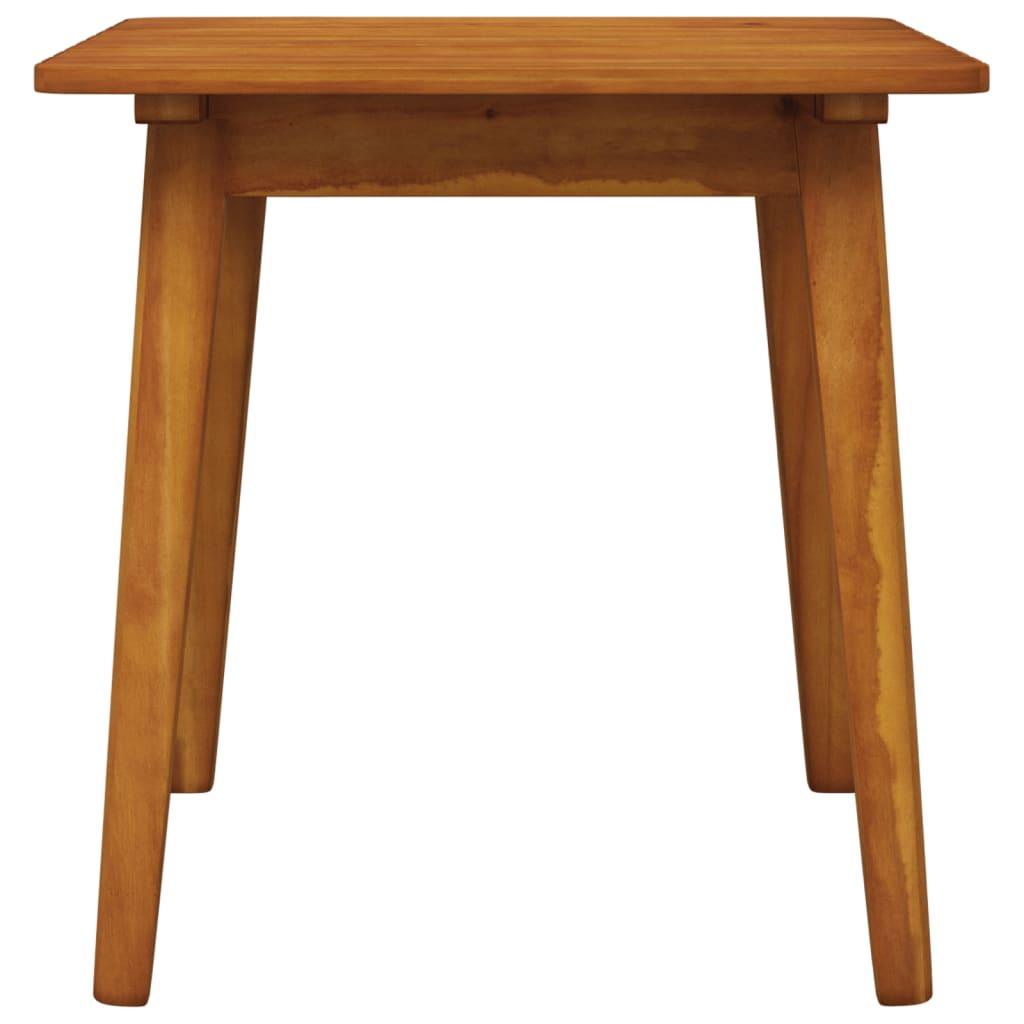 3 Piece Bistro Set Solid Acacia Wood at Set Shop and Smile