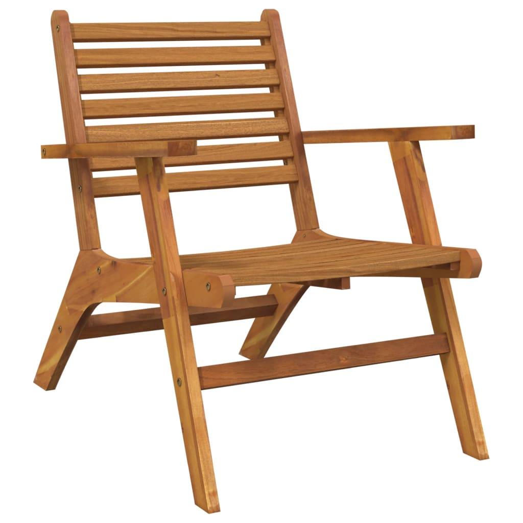 3 Piece Bistro Set Solid Acacia Wood at Set Shop and Smile