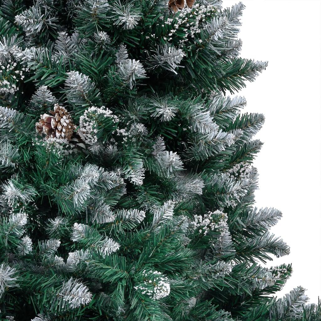 Artificial Christmas Tree with LEDs&Ball Set&Pinecones 70.9" at Set Shop and Smile