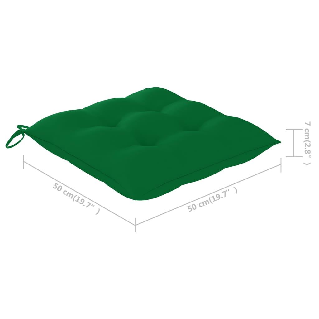 Patio Dining Chairs 8 pcs with Cushions Solid Acacia Wood at Set Shop and Smile