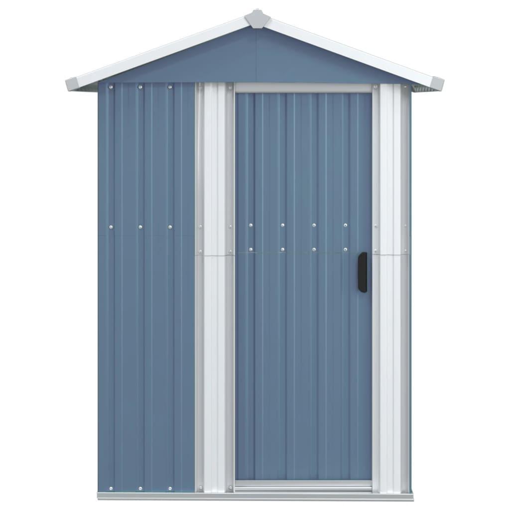 Garden Shed Gray 49.6"x38.4"x69.7" Galvanized Steel at Set Shop and Smile