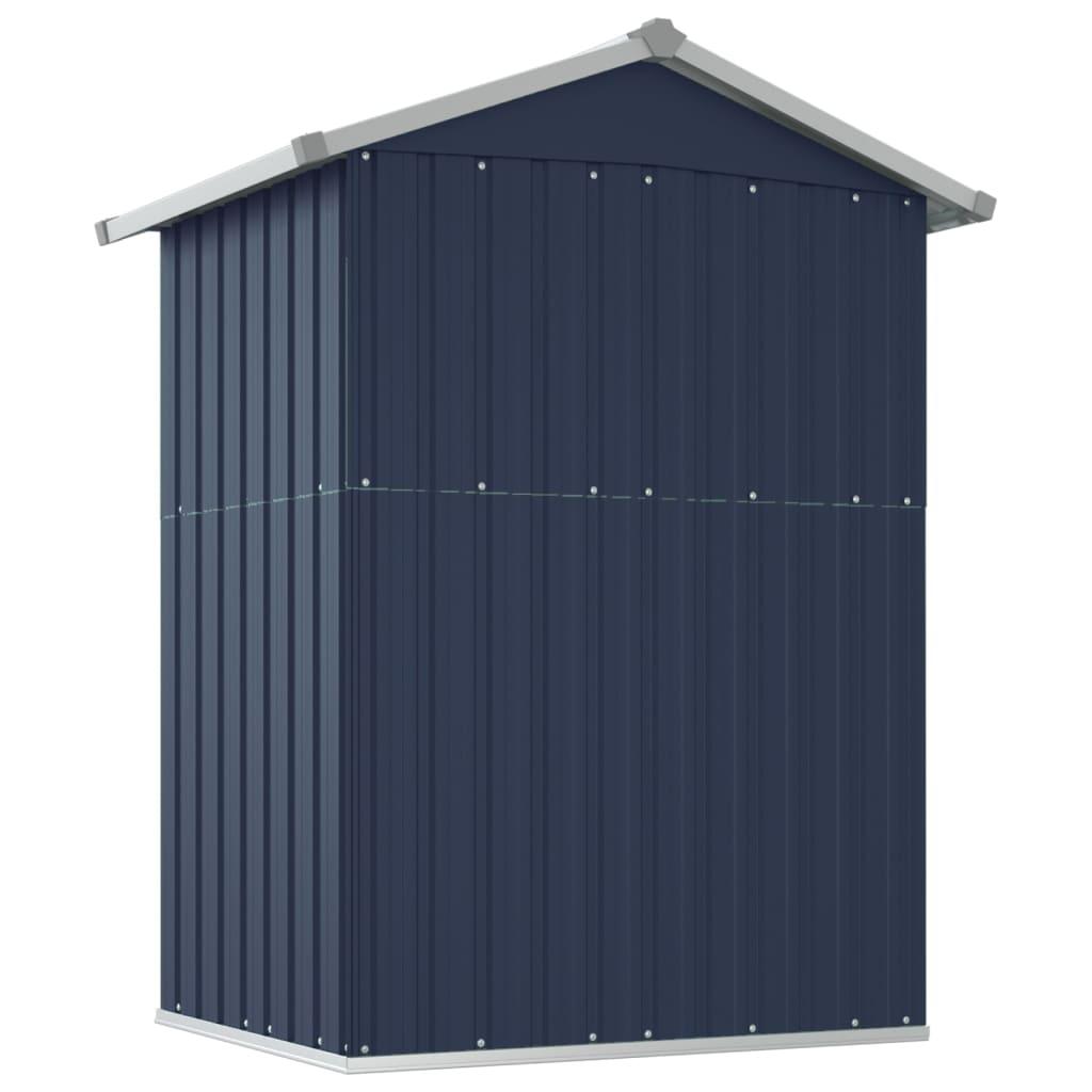 Garden Shed Anthracite 49.6"x38.4"x69.7" Galvanized Steel at Set Shop and Smile