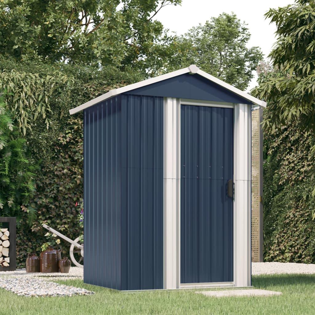 Garden Shed Anthracite 49.6"x38.4"x69.7" Galvanized Steel at Set Shop and Smile