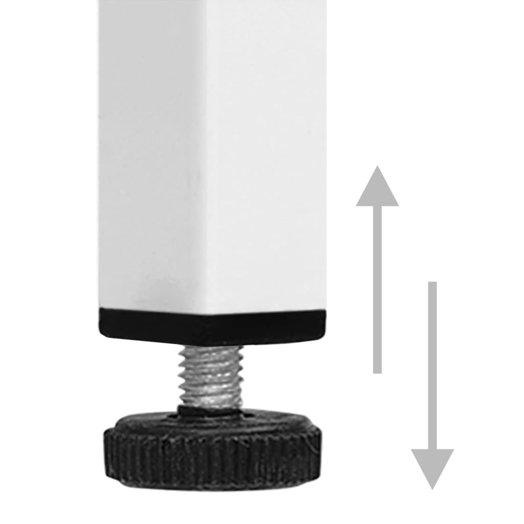 Display Cabinet White 35.4"x15.7"x70.9" Steel and Tempered Glass at Set Shop and Smile