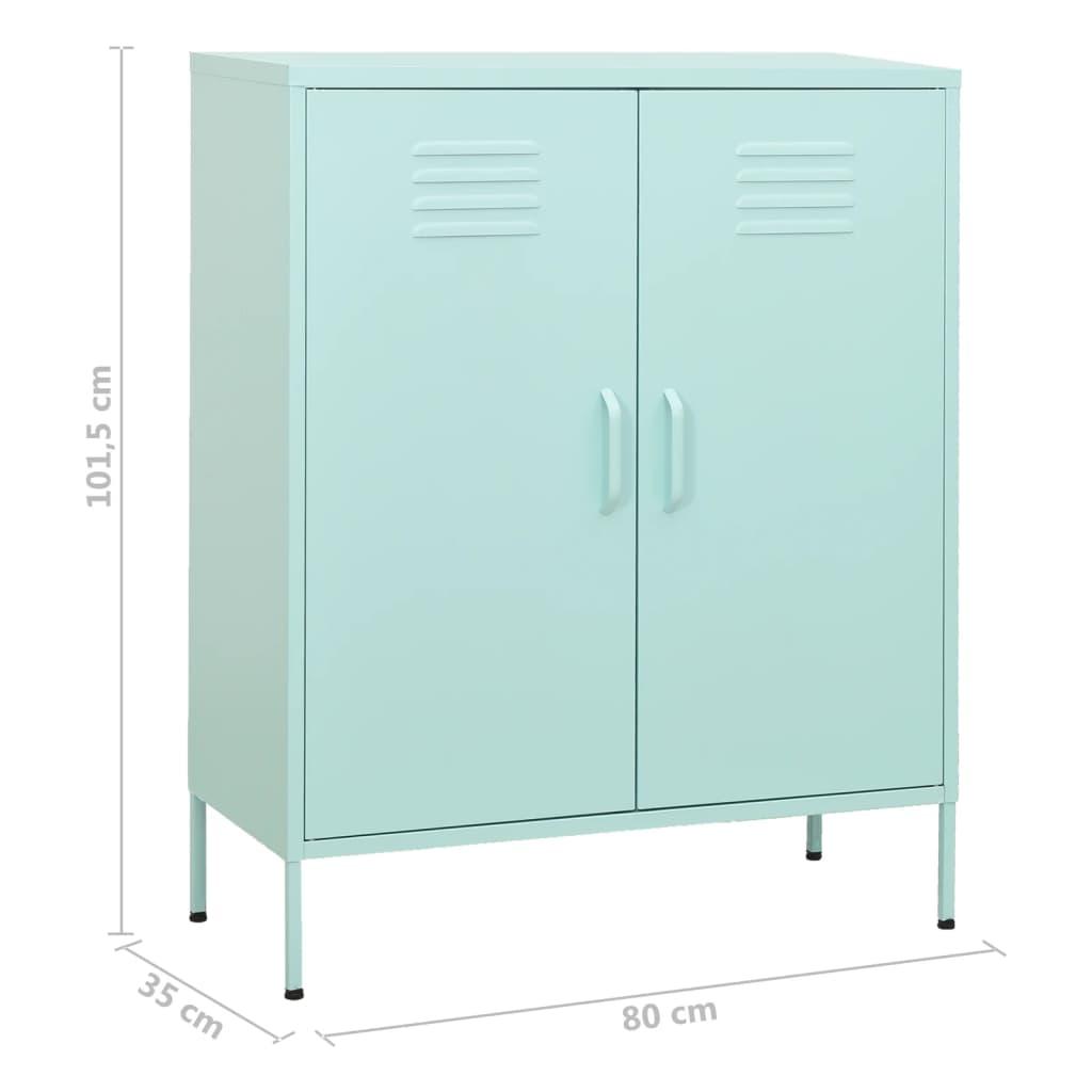Storage Cabinet Mint 31.5"x13.8"x40" Steel at Set Shop and Smile