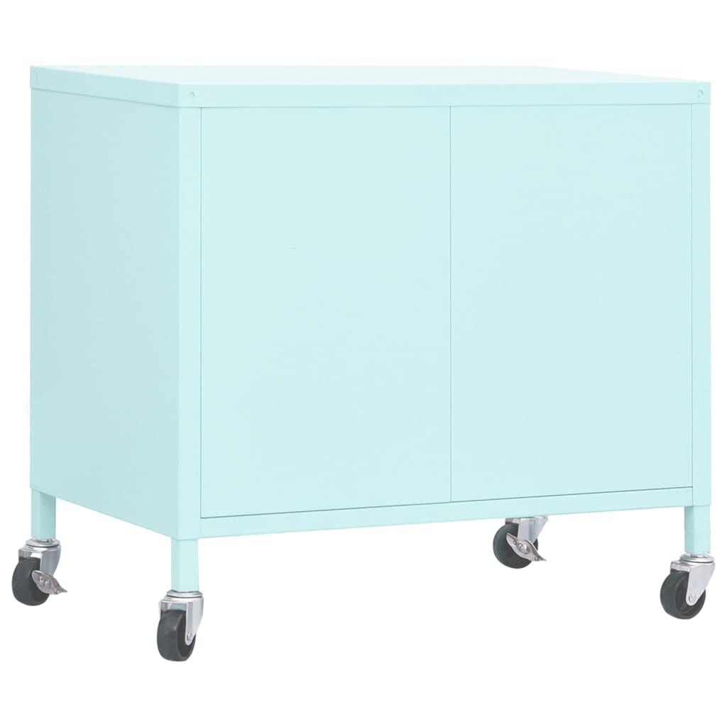 Storage Cabinet Mint 23.6"x13.8"x22" Steel at Set Shop and Smile
