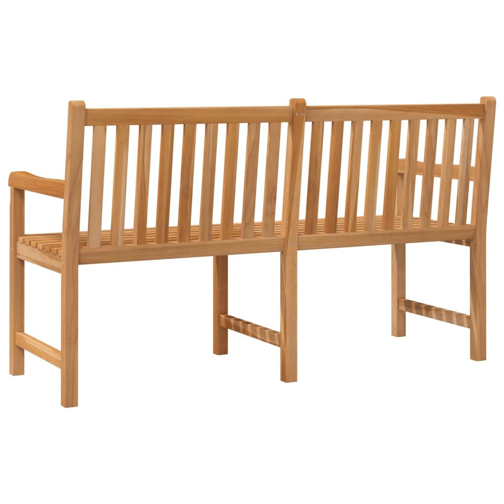 Patio Bench 59.1" Solid Teak Wood at Set Shop and Smile