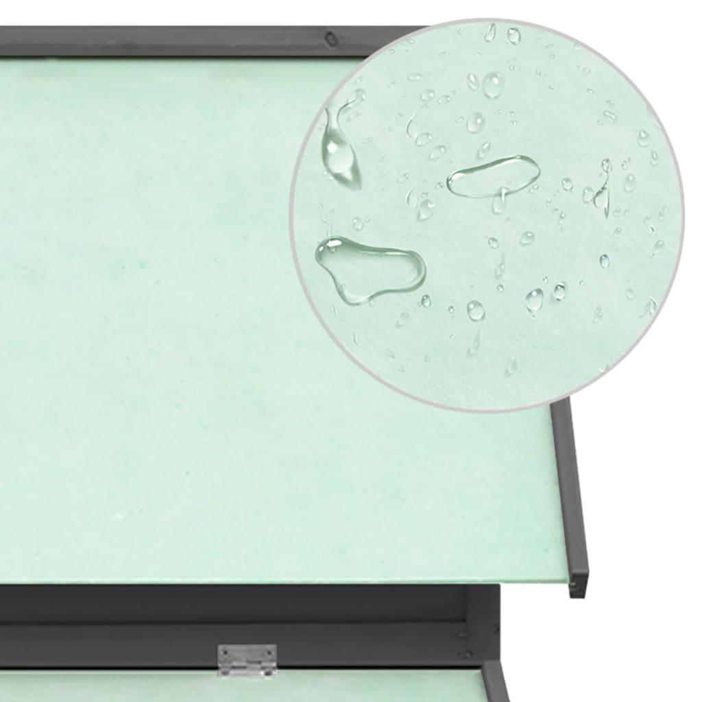 Chicken Coop Gray and White 59.8"x37.7"x43.3" Solid Firwood at Set Shop and Smile