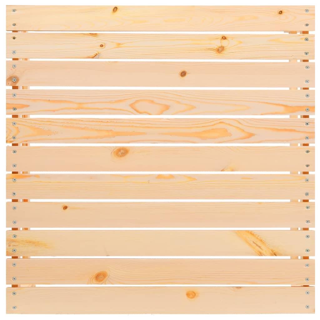 3 Piece Patio Lounge Set Solid Wood Pine at Set Shop and Smile