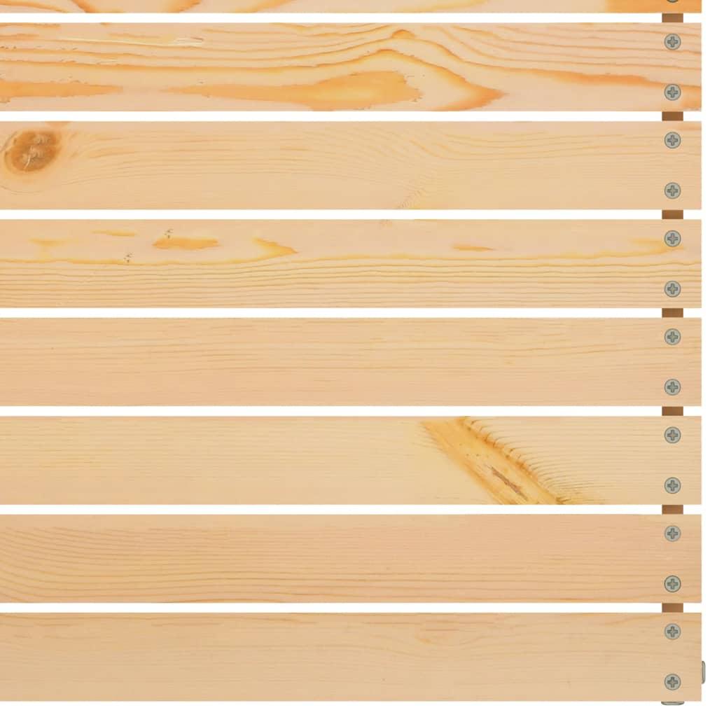 3 Piece Patio Lounge Set Solid Wood Pine at Set Shop and Smile