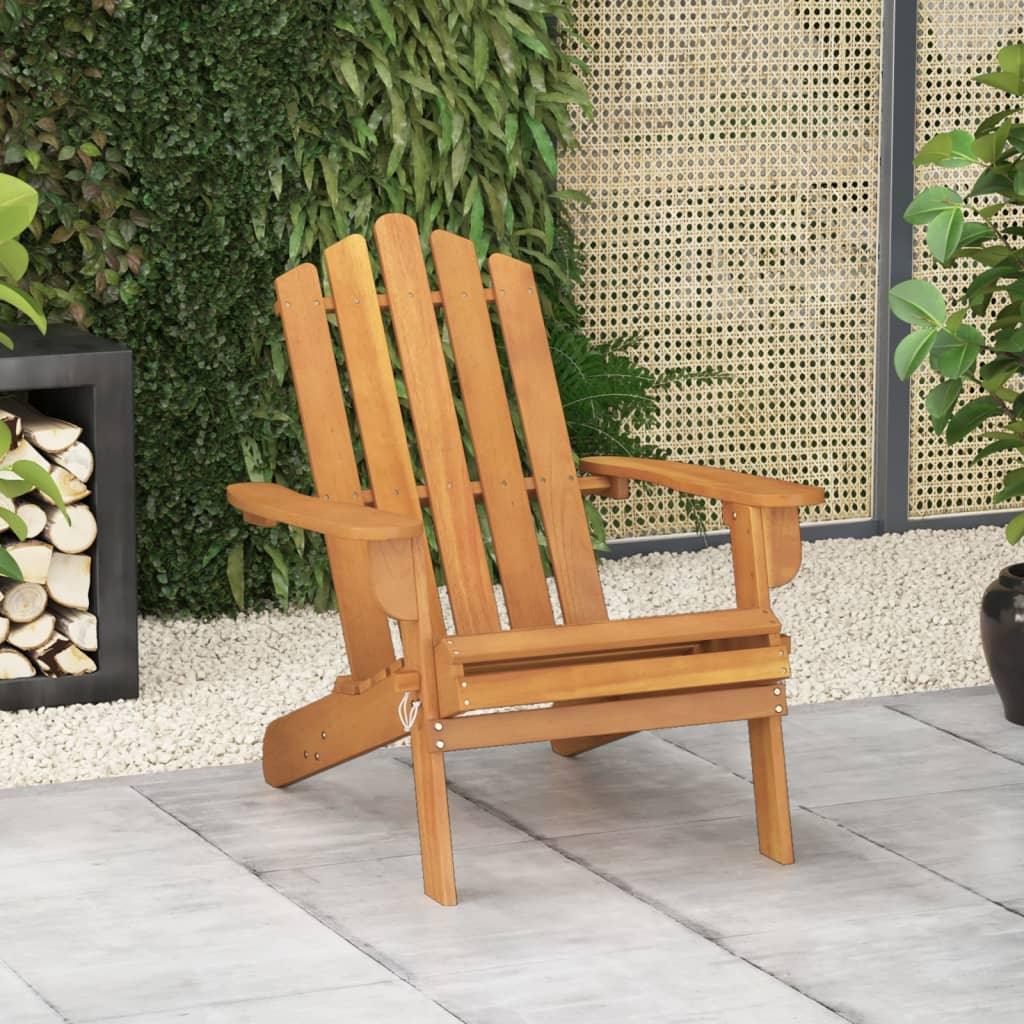 Patio Adirondack Chair Solid Wood Acacia at Set Shop and Smile