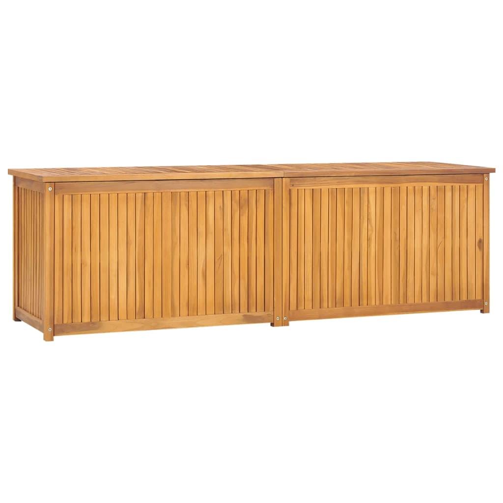Patio Box 68.9"x19.7"x21.7" Solid Wood Teak at Set Shop and Smile