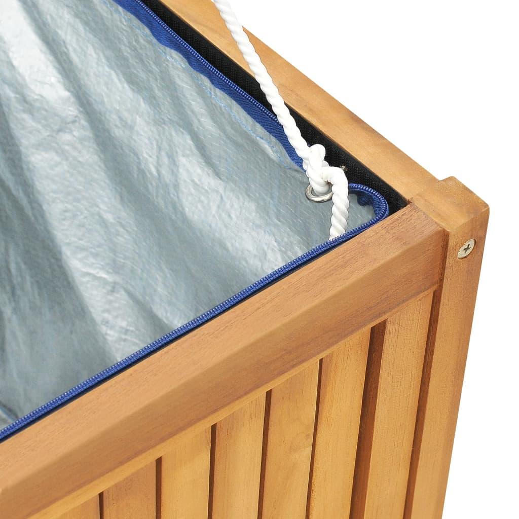Patio Box 68.9"x19.7"x21.7" Solid Wood Teak at Set Shop and Smile