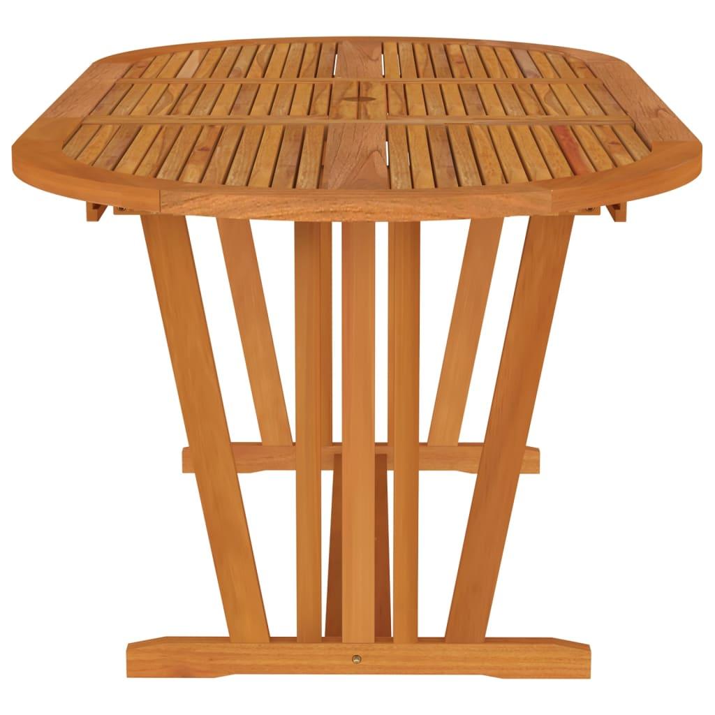 Patio Table 78.7"x39.4"x29.5" Solid Wood Eucalyptus at Set Shop and Smile