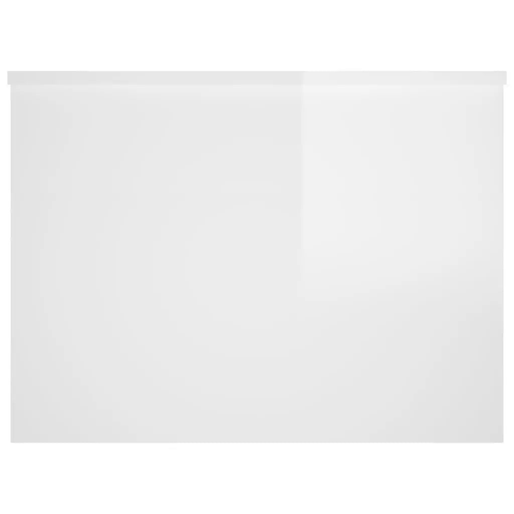 Coffee Table High Gloss White 31.5"x21.9"x16.3" Engineered Wood at Set Shop and Smile