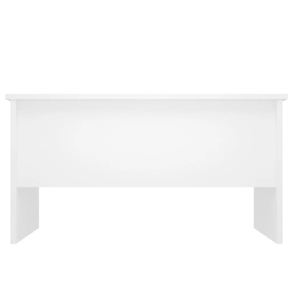 Coffee Table White 31.5"x19.7"x16.7" Engineered Wood at Set Shop and Smile
