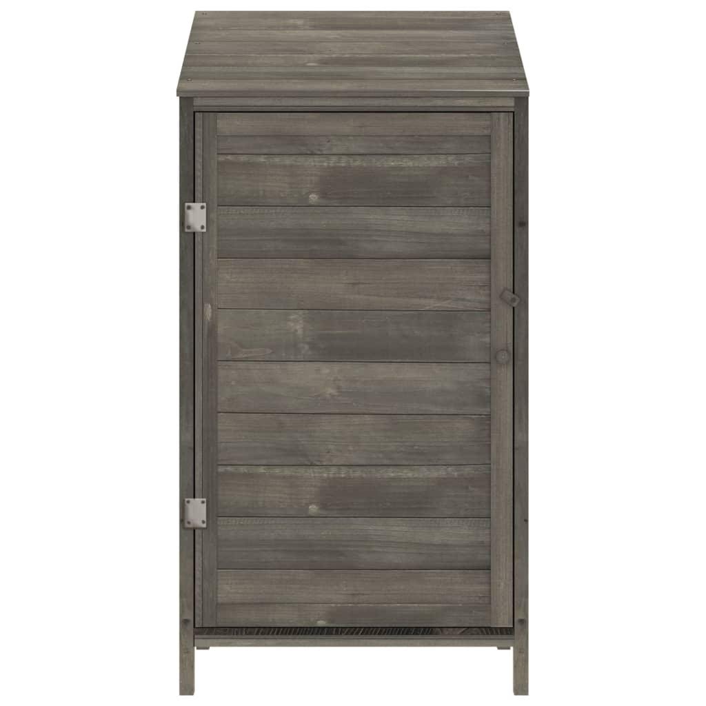 Garden Shed Anthracite 21.7"x20.5"x44.1" Solid Wood Fir at Set Shop and Smile