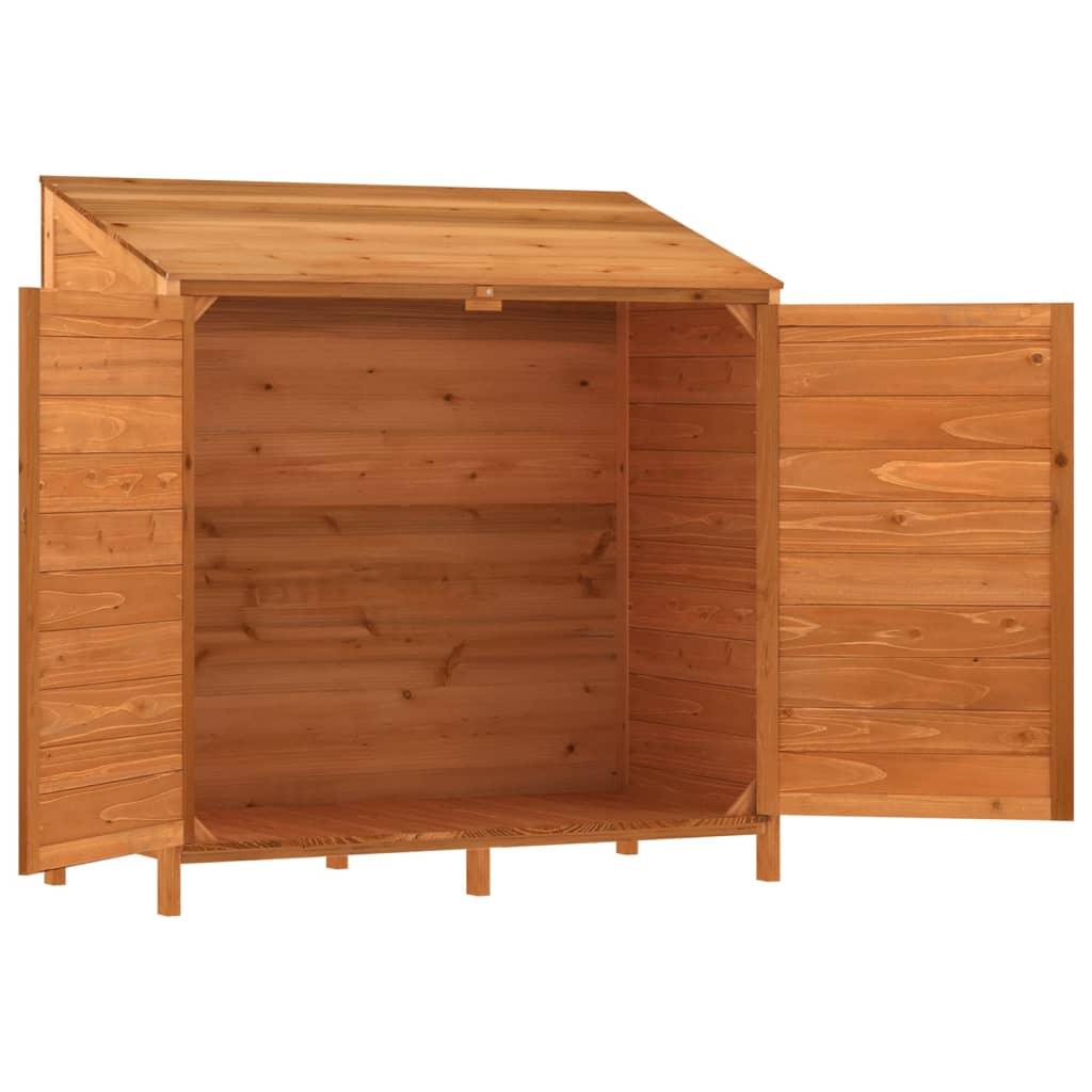 Garden Shed Brown 40.2"x20.5"x44.1" Solid Wood Fir at Set Shop and Smile