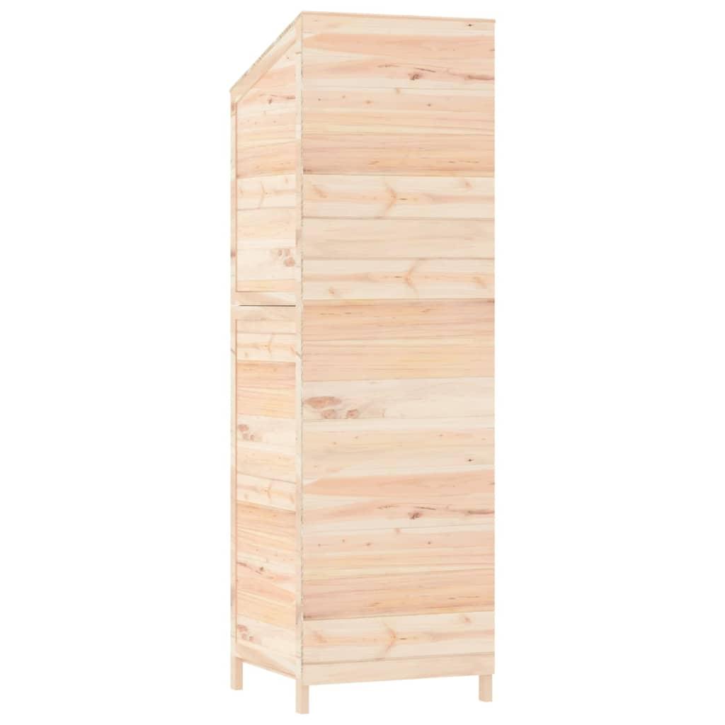 Garden Shed 21.7"x20.5"x68.7" Solid Wood Fir at Set Shop and Smile