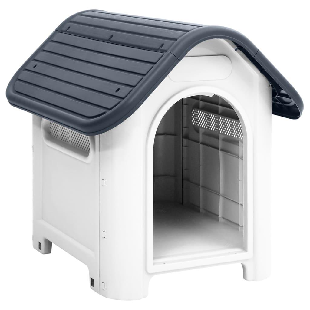 Dog House Gray 23.2"x29.5"x26" Polypropylene at Set Shop and Smile