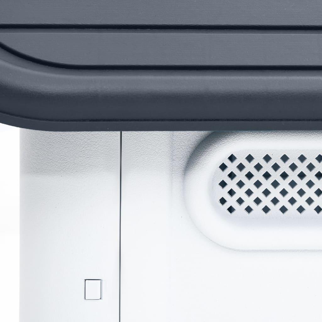 Dog House Gray 23.2"x29.5"x26" Polypropylene at Set Shop and Smile