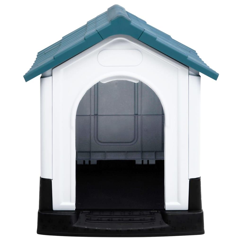 Dog House Blue 22.4"x26.8"x26" Polypropylene at Set Shop and Smile