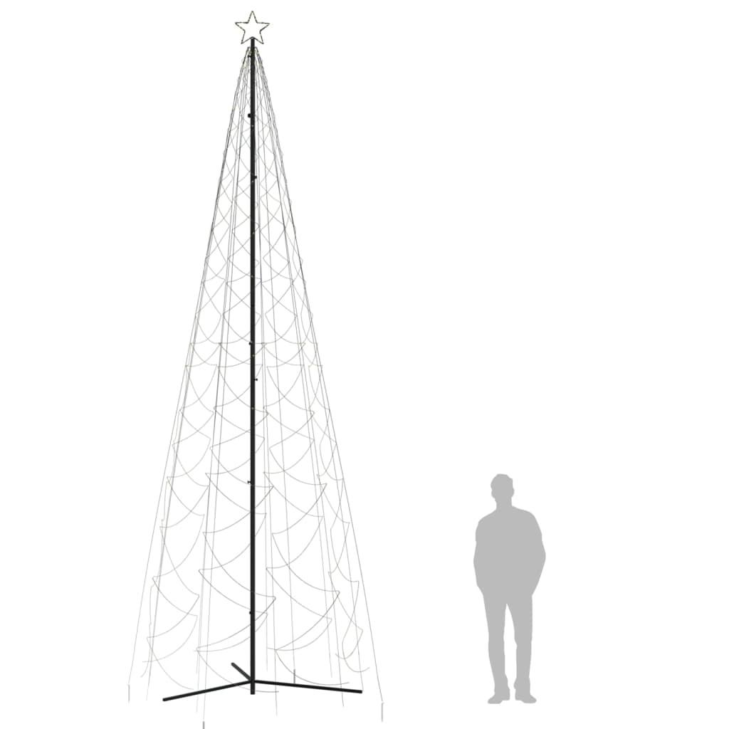 Christmas Cone Tree Warm White 1400 LEDs 5x16 ft at Set Shop and Smile