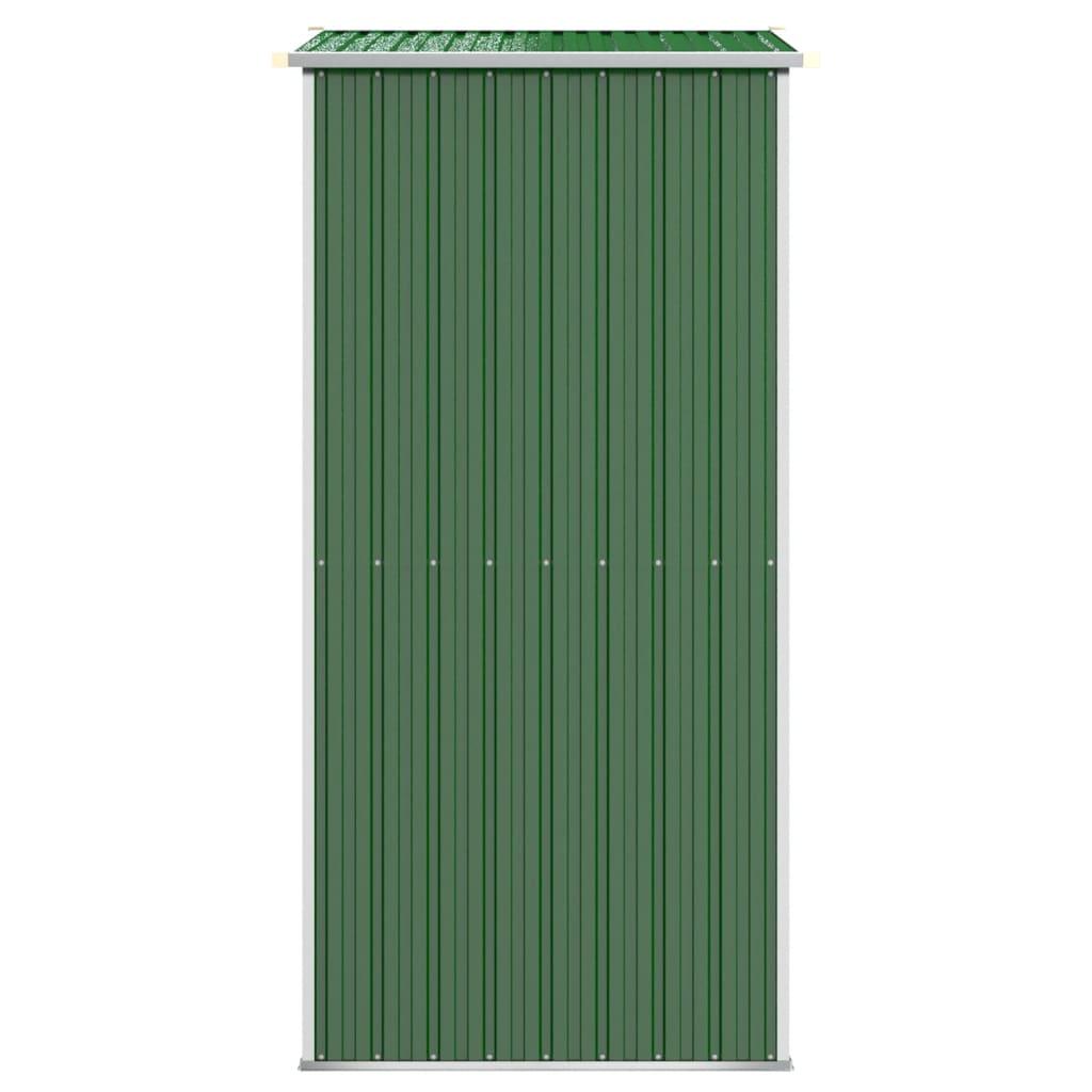 Garden Shed Green 75.6"x42.5"x87.8" Galvanized Steel at Set Shop and Smile