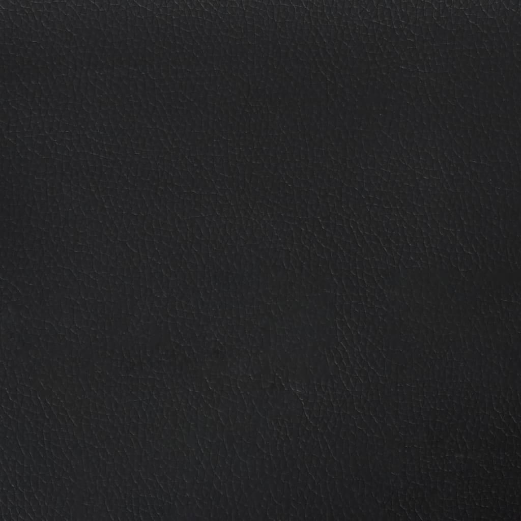 Box Spring Bed Frame Black 72"x83.9" California King Faux Leather at Set Shop and Smile