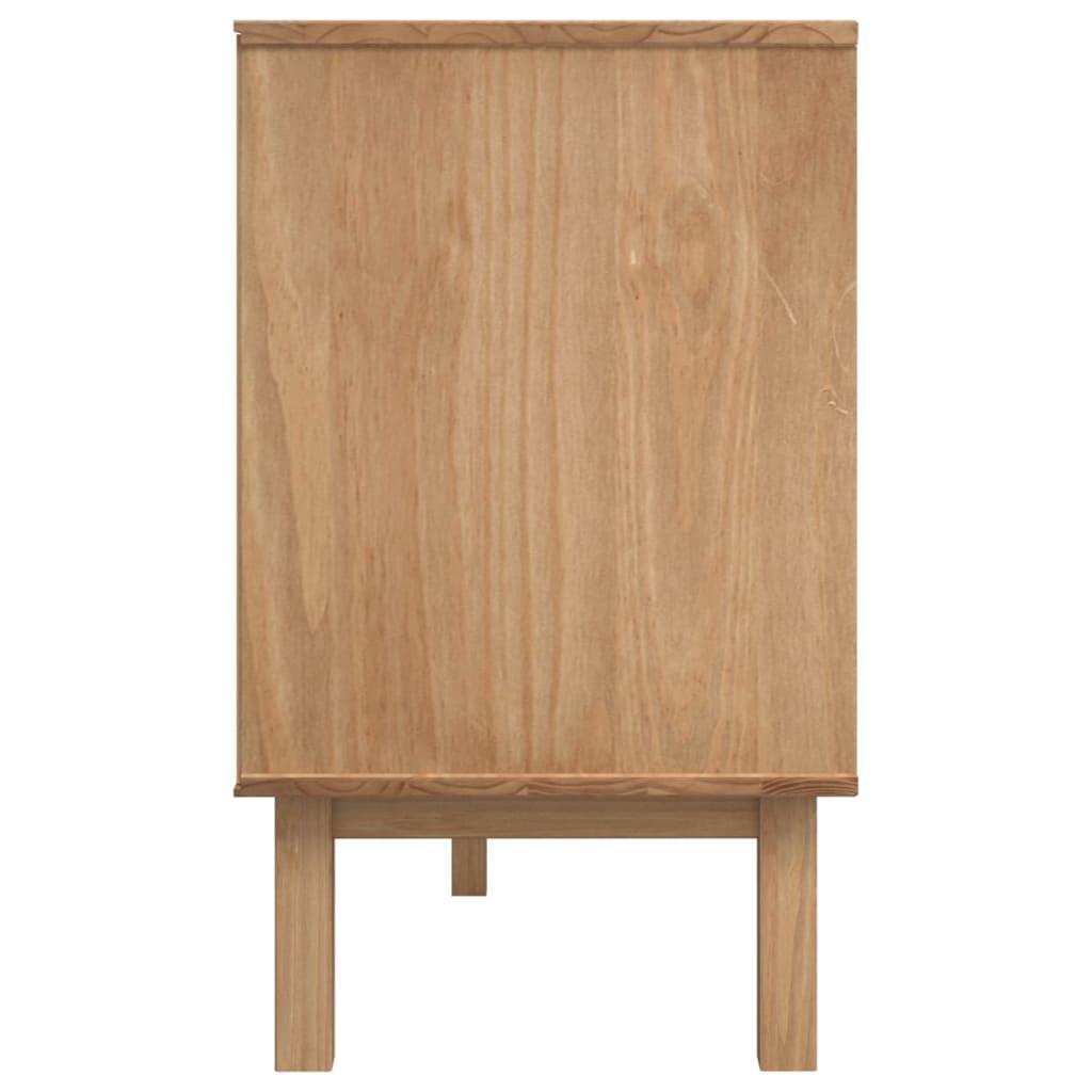 Sideboard OTTA Brown and White 44.9"x16.9"x28.9" Solid Wood Pine at Set Shop and Smile