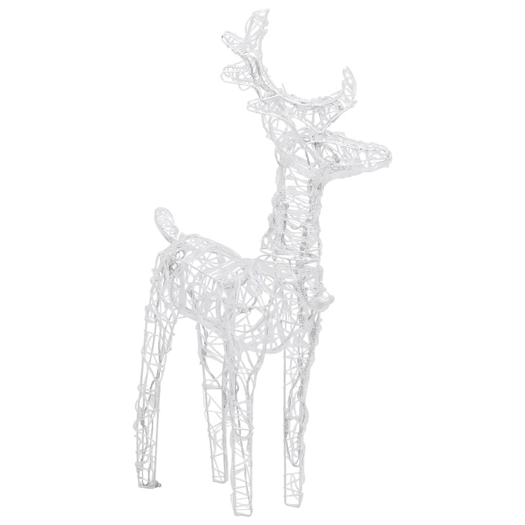 Christmas Reindeers 6 pcs Cold White 240 LEDs Acrylic at Set Shop and Smile