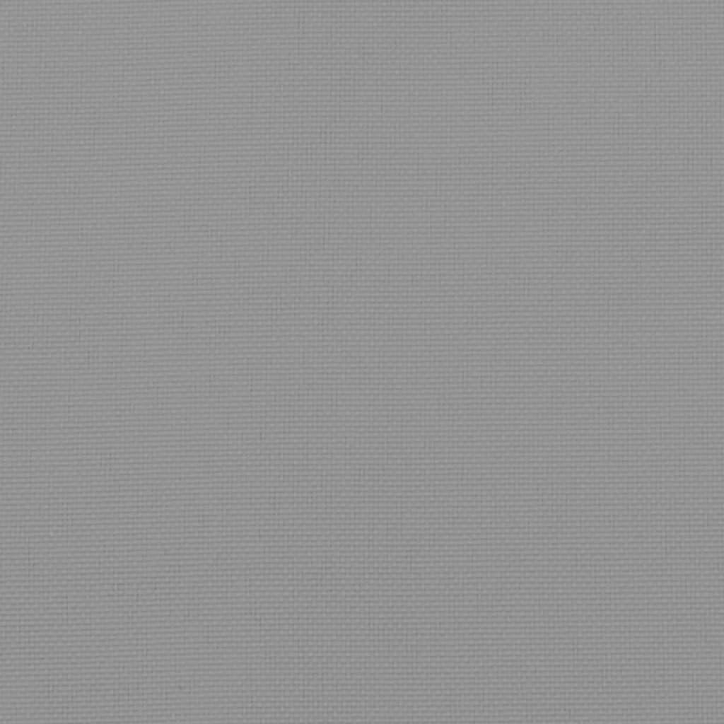 Highback Chair Cushions 2 pcs Gray Oxford Fabric at Set Shop and Smile