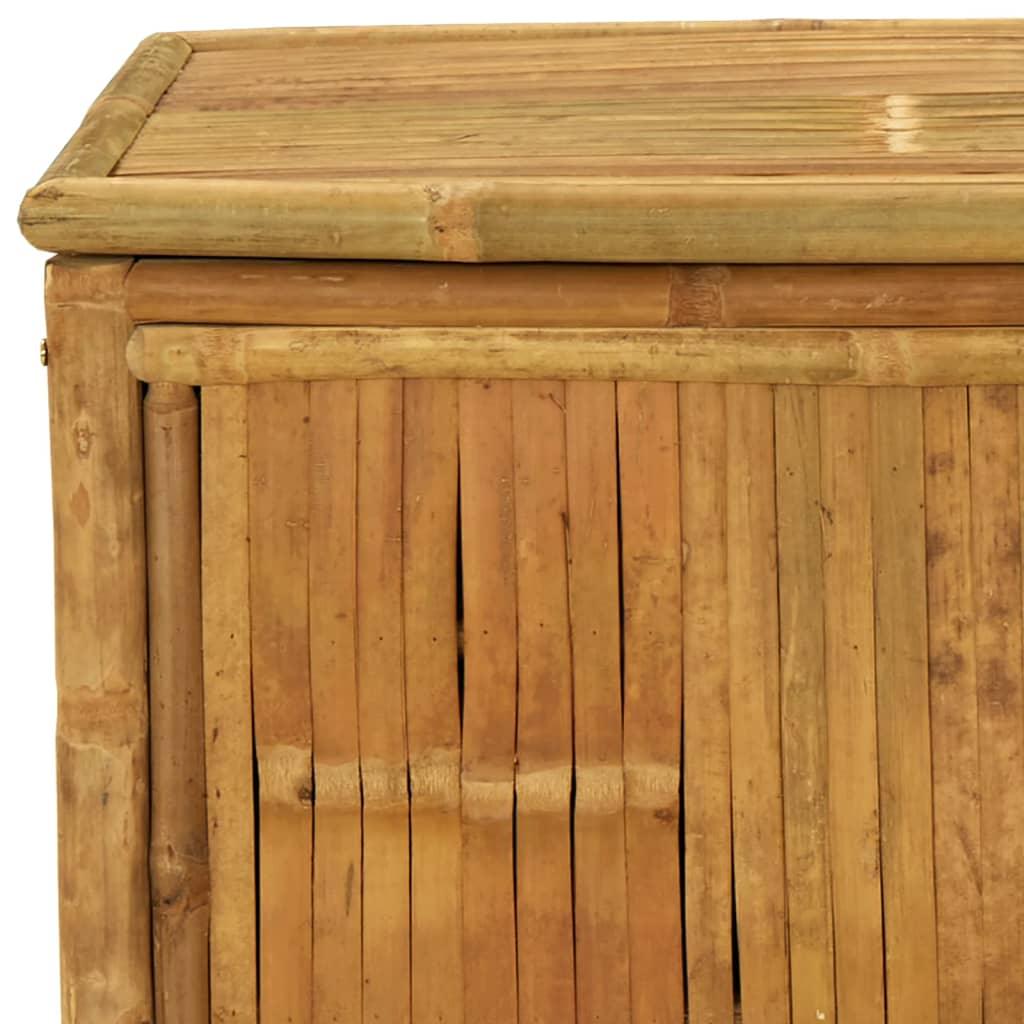 Patio Storage Box 35.4"x20.5"x21.7" Bamboo at Set Shop and Smile