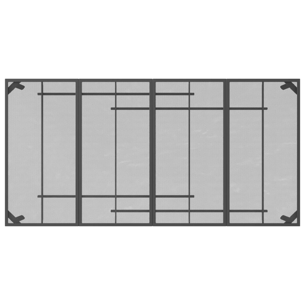 Patio Table Anthracite 78.7"x39.4"x28.3" Steel Mesh at Set Shop and Smile