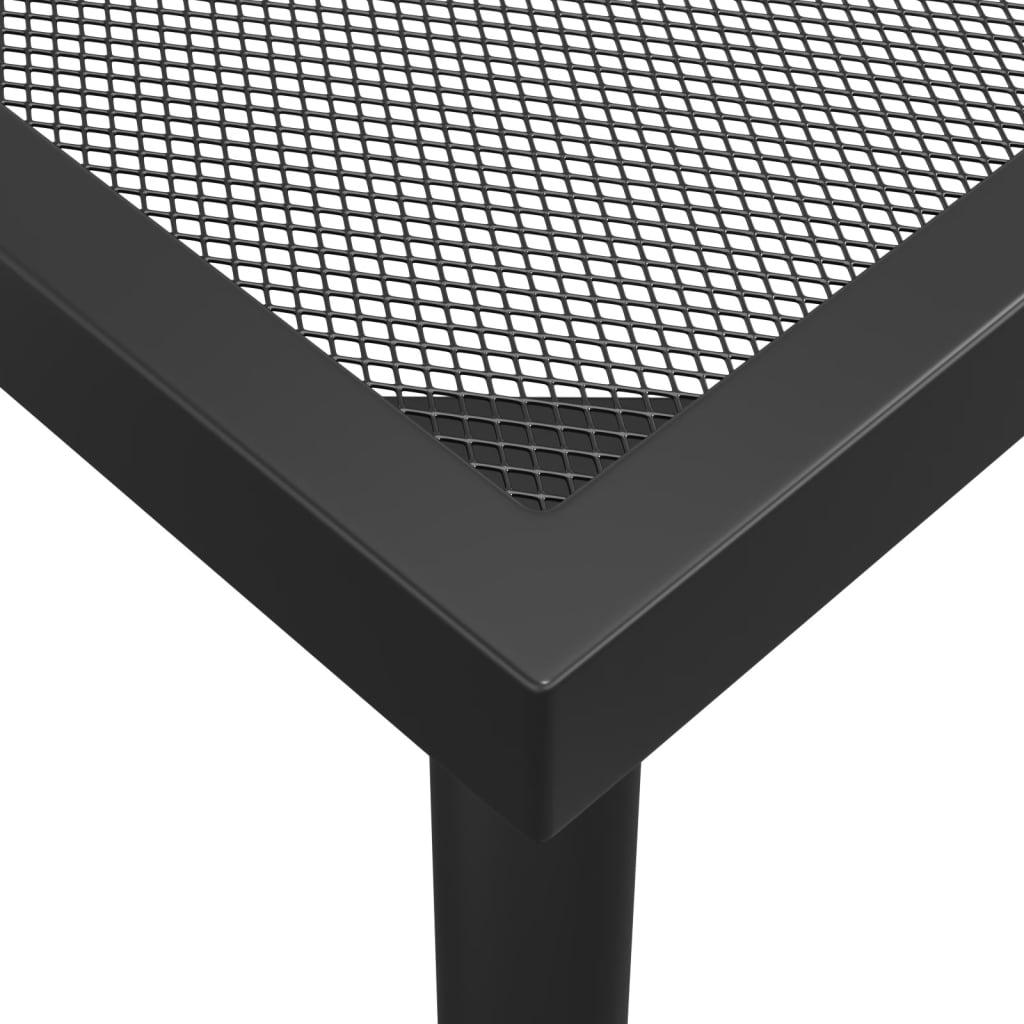 Patio Table Anthracite 78.7"x39.4"x28.3" Steel Mesh at Set Shop and Smile