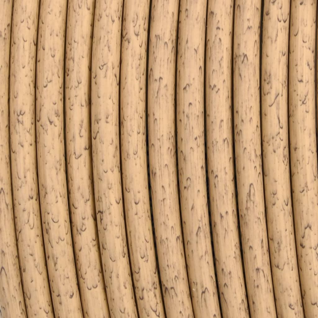 3 Piece Patio Lounge Set with Dark Gray Cushions Poly Rattan at Set Shop and Smile