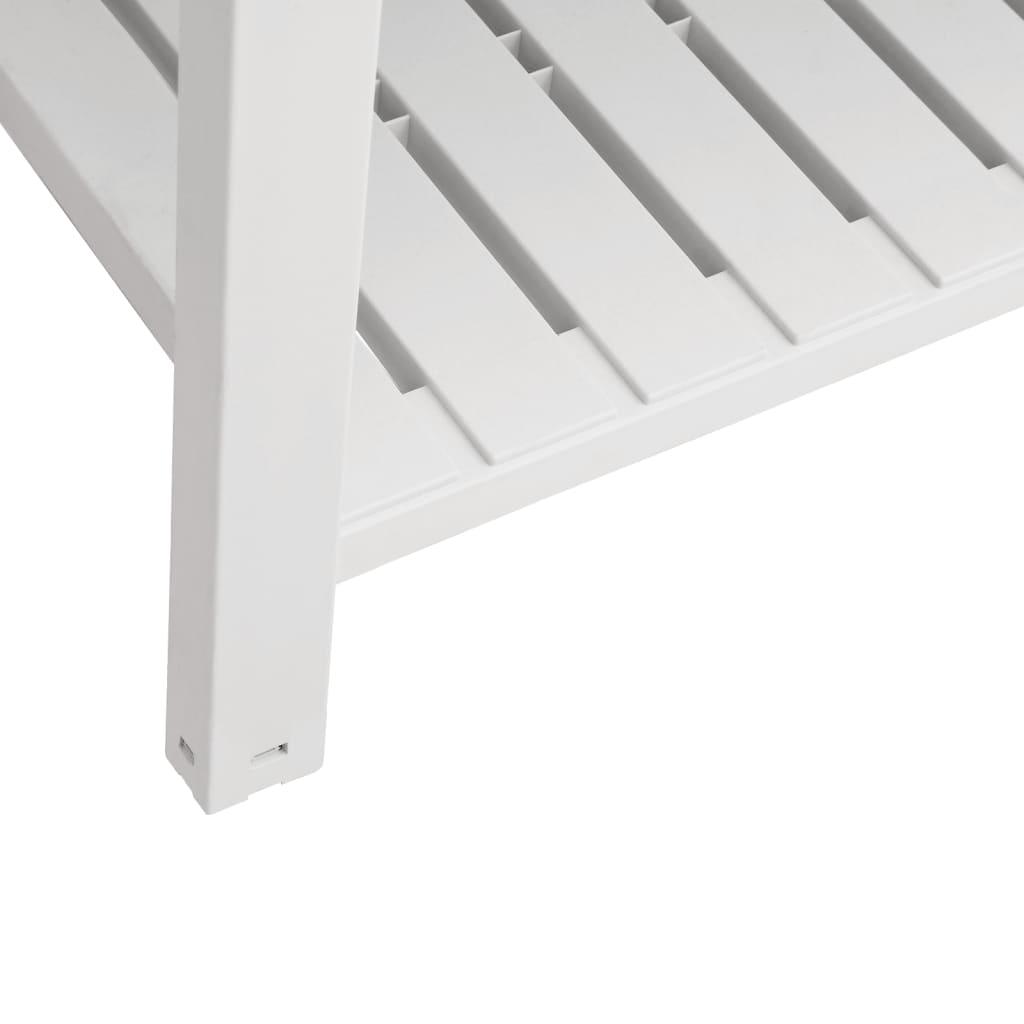 Garden Raised Bed White 43.3"x17.7"x31.1" Polypropylene at Set Shop and Smile