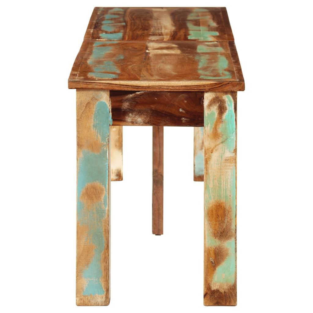 Bench 63"x13.8"x18.1" Solid Reclaimed Wood at Set Shop and Smile