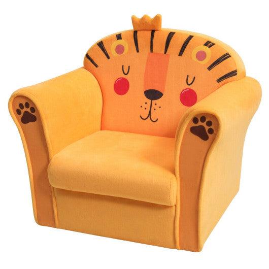 Kids Armrest Lion Upholstered Sofa at Set Shop and Smile