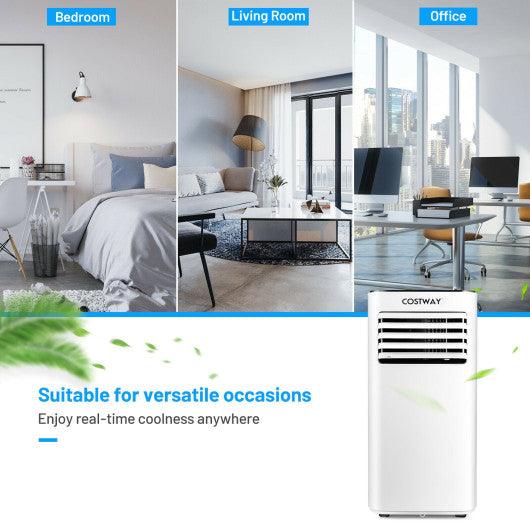 Portable Air Conditioner 10000 BTU Evaporative Air Cooler Dehumidifier-White at Set Shop and Smile