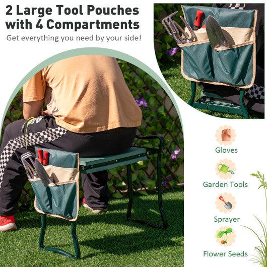 Folding Sturdy Garden Kneeler Pad and Cushion Seat at Set Shop and Smile
