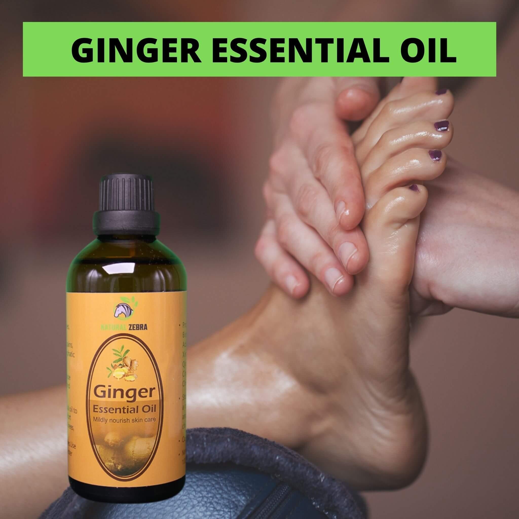 Ginger Essential Oil - 100ml at Set Shop and Smile