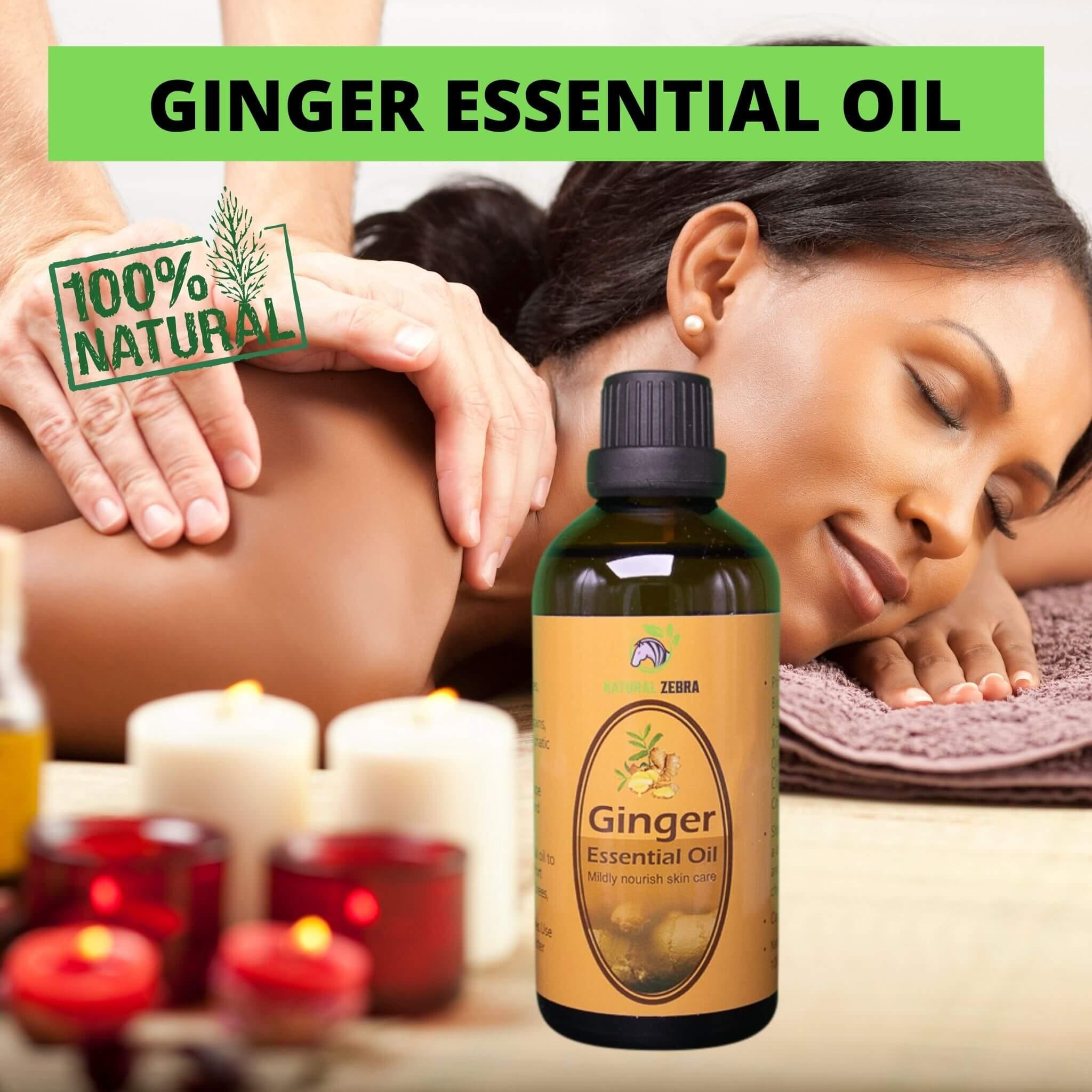 Ginger Essential Oil - 100ml at Set Shop and Smile