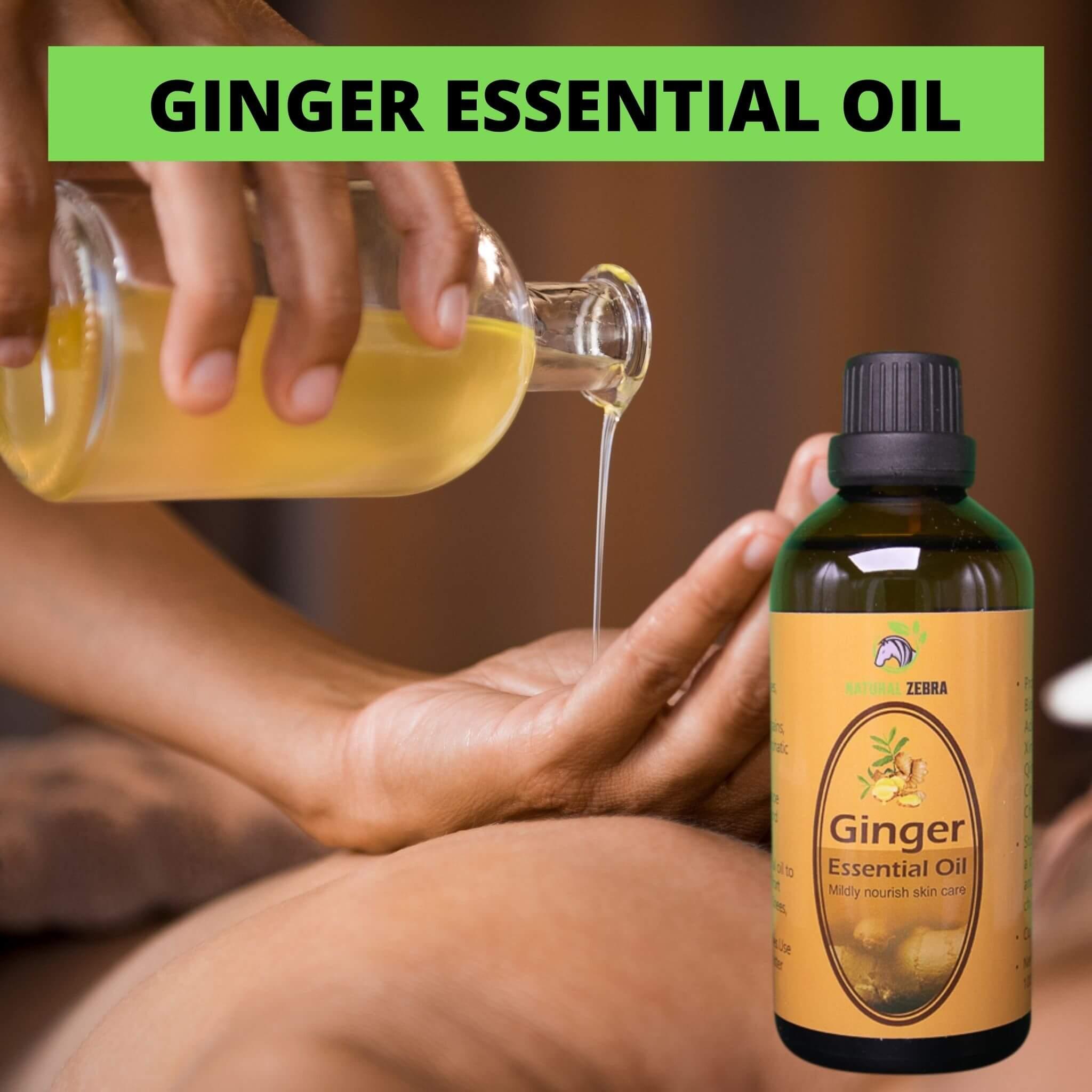 Ginger Essential Oil - 100ml at Set Shop and Smile