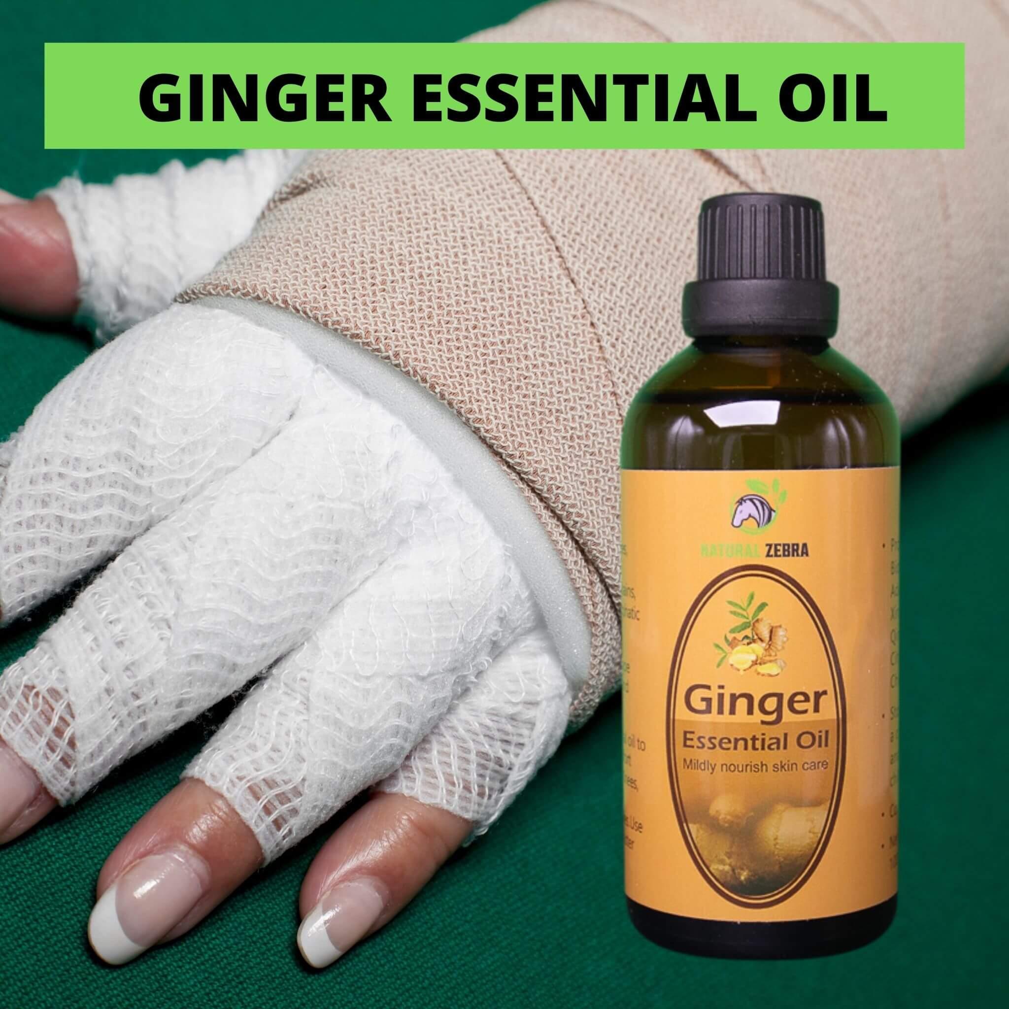 Ginger Essential Oil - 100ml at Set Shop and Smile