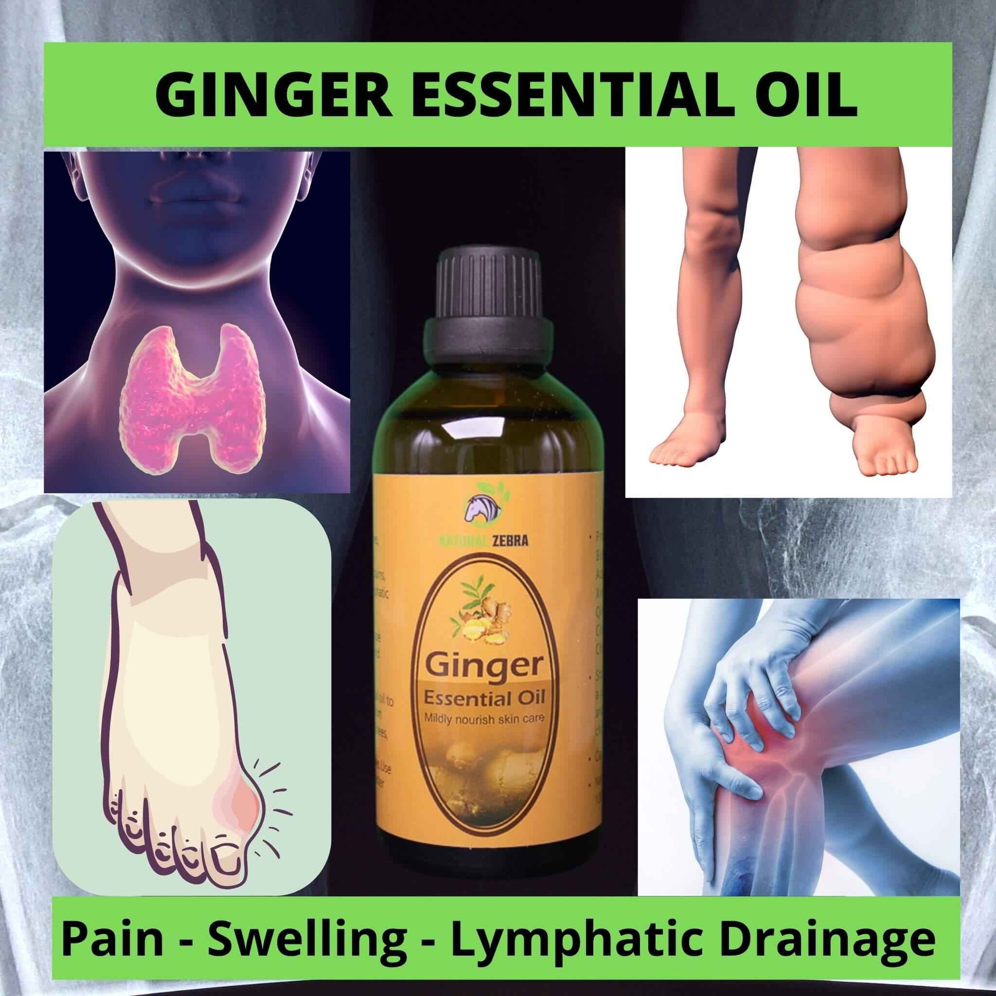 Ginger Essential Oil - 100ml at Set Shop and Smile