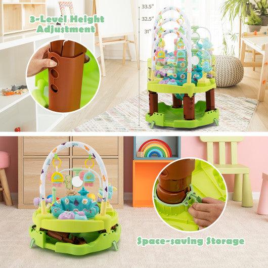 3-in-1 Baby Activity Center with 3-position for 0-24 Months-Green at Set Shop and Smile