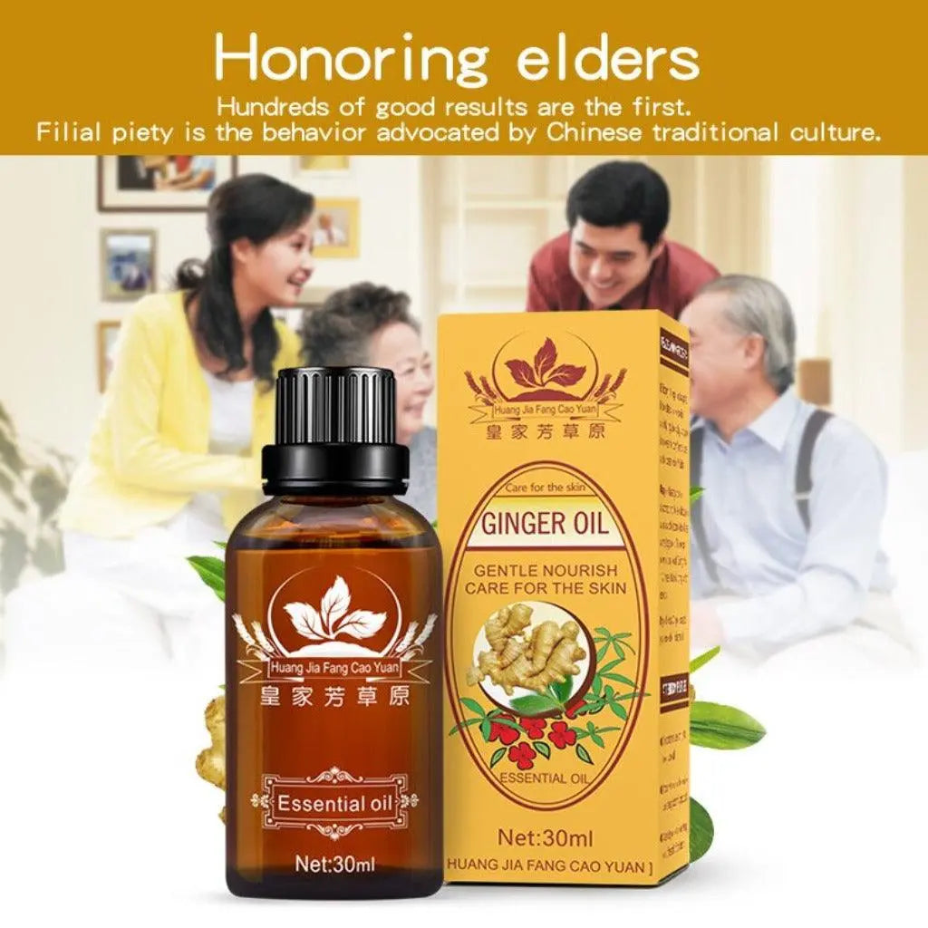 Pure Natural Ginger Essential Oil at Set Shop and Smile