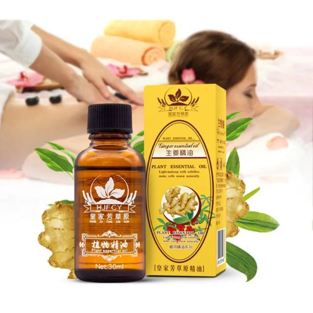 Pure Natural Ginger Essential Oil at Set Shop and Smile